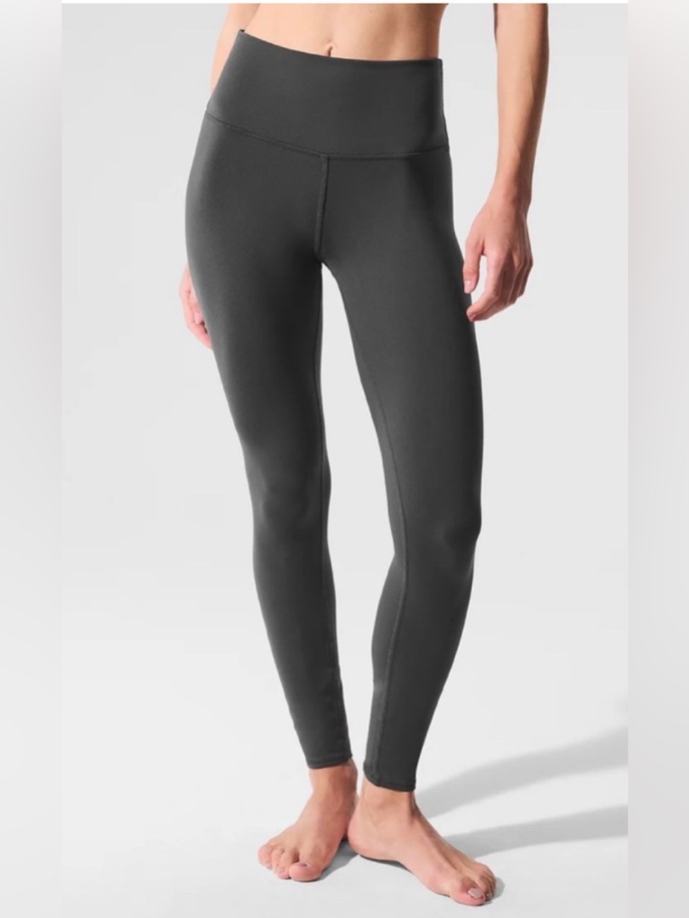 New Alo Yoga High Waist Airbrush Leggings Black Size Small